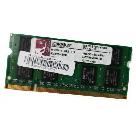 HP497772-HR2-ELF 4525797-0943 2GB 2RX8 PC2-6400S-666-12-E2