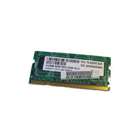 Apacer 76.9305G.B23 512MB sod PC2-3200 CL3