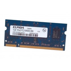 Elpida 1GB 1RX8 PC2-6400S-666 EBE10UE8AFSA-8G-F 537664-001