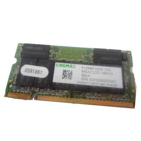 Kingmax 512MB DDR-333 MSAC22D-38KX3