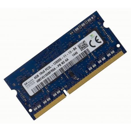 4GB 1Rx8 PC3L-12800S-11-13-B4 HMT451S6BFR8A-PB N0 AA 1437