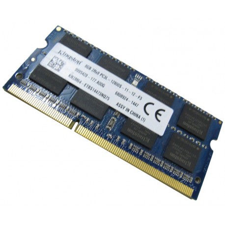 Kingston 8GB 2RX8 PC3L-12800S-11-12-F3 9995428-177.A00G 