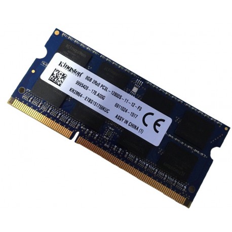 Kingston 8GB 2RX8 PC3L-12800S-11-12-F3 KN2M64-ETBS151759KUC