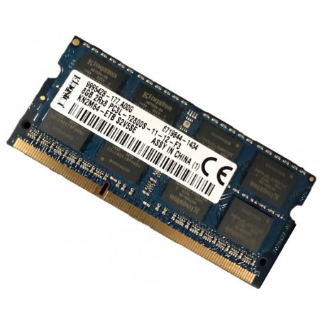 Kingston 8GB PC3L-12800S 2RX8 PC3L-12800S-11-12-F3 KN2M64-ETB