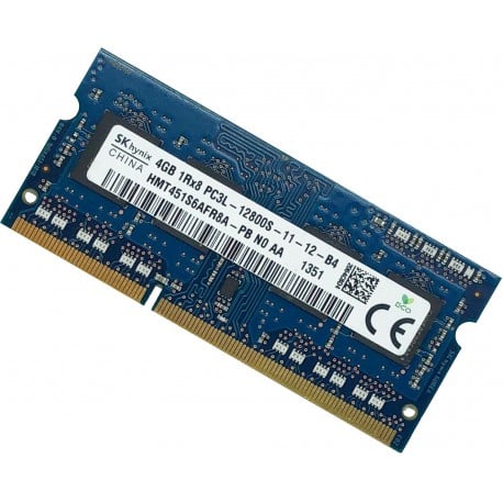 4GB 1RX8 PC3-12800S-11-12-B2 HMT451S6MFR8C-PB