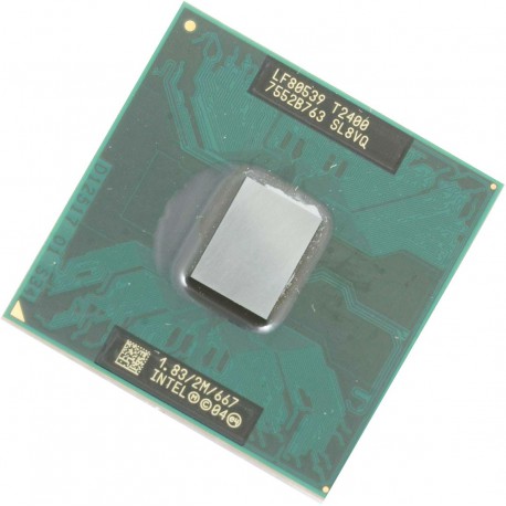 Intel Core Duo T2400 (SL8VQ) LF80539 T2400 7648B103 1.83/2M/667