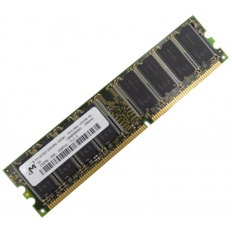 MT16VDDT3264AG-265B1 PC2100U-25330-B1 256 mo DDR-RAM PC-2100U NON-ECC CL2.5