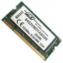 Pny technologies europe 6432VNDYA8G09 256 mb 333MHZ